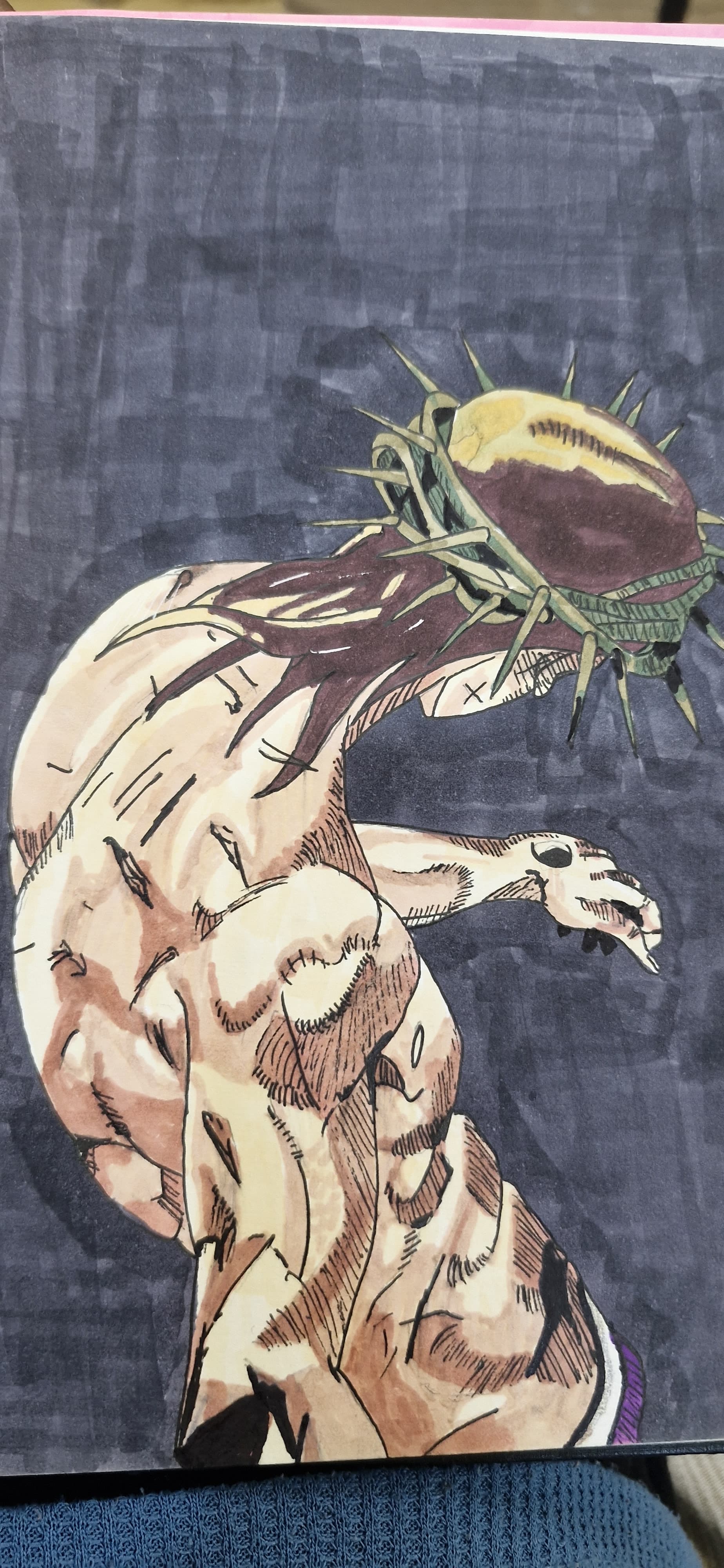 Abstract Emotions, an alcohol marker illustration by Suryansh Mishra